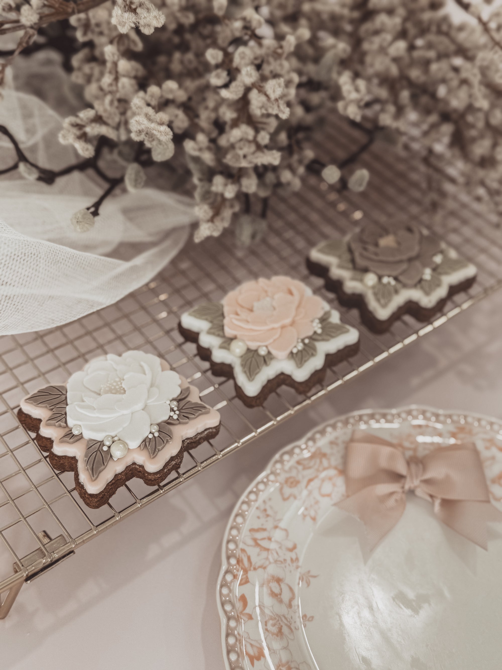 Open Flower Cookie Cutter &amp; Stamp