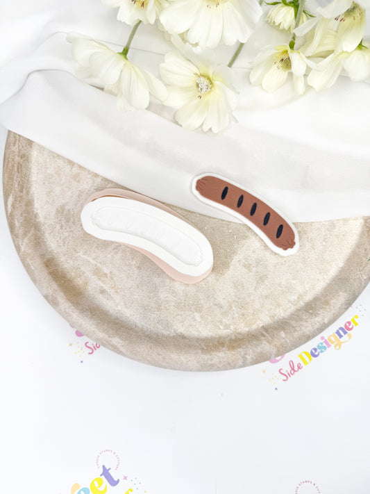 Sausage Cookie Cutter & Stamp