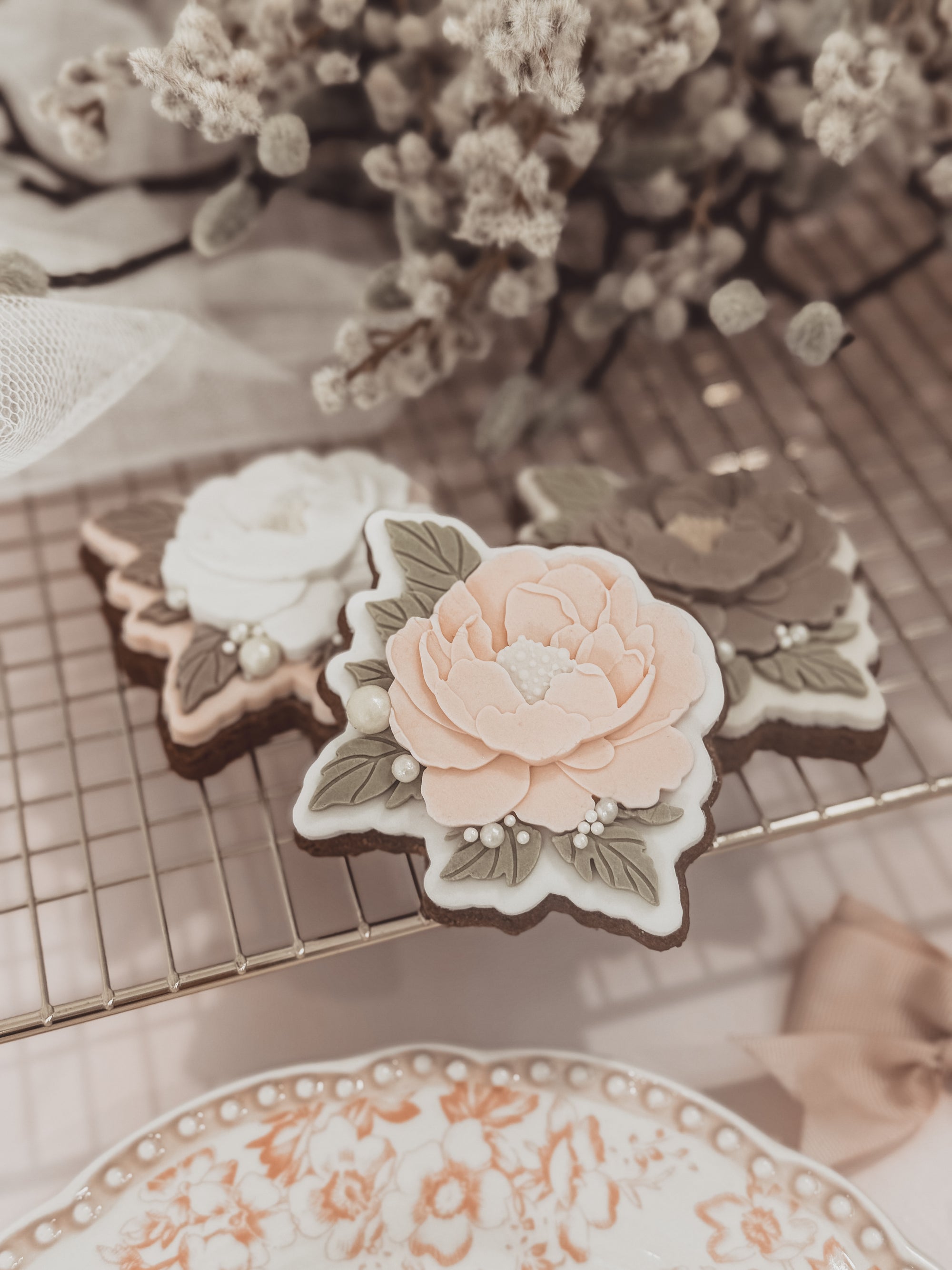 Open Flower Cookie Cutter &amp; Stamp