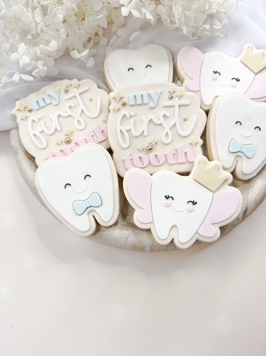 Boy Tooth Cookie Cutter & Stamp