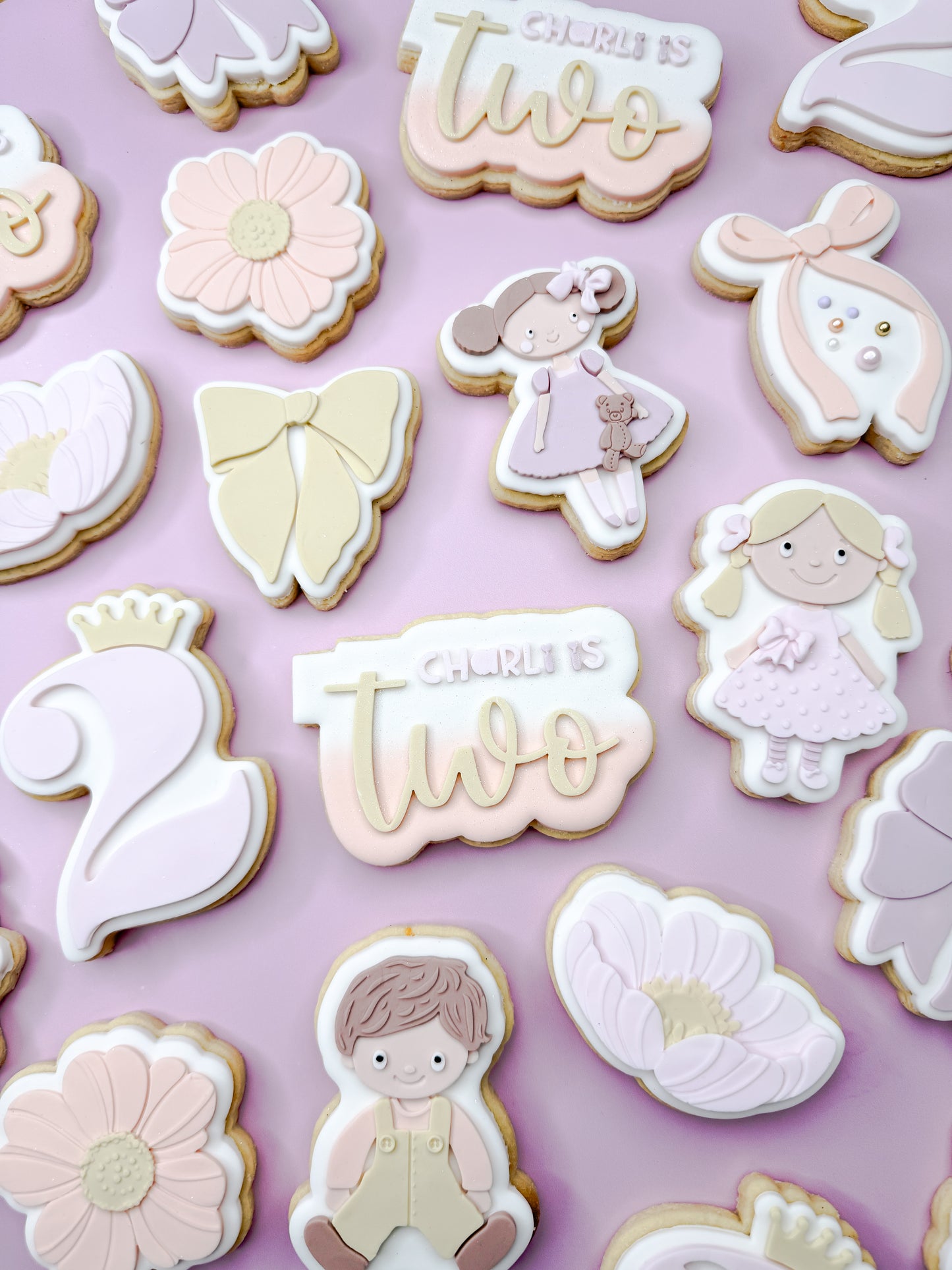 Girl 2 Ragdoll Cookie Cutter & Stamp