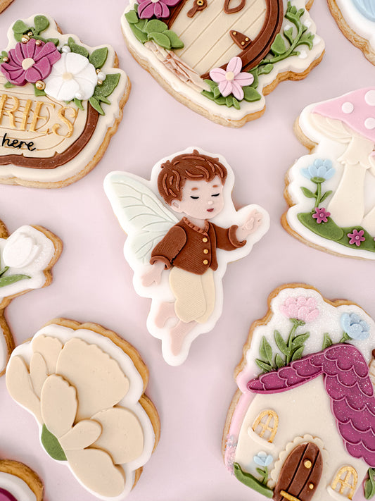 Boy Fairy Cookie Cutter & Stamp