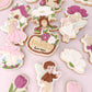 Floral Toadstools Cookie Cutter & Stamp