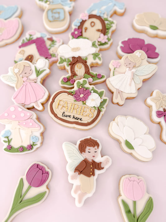 Fairy Flower House Cookie Cutter & Stamp