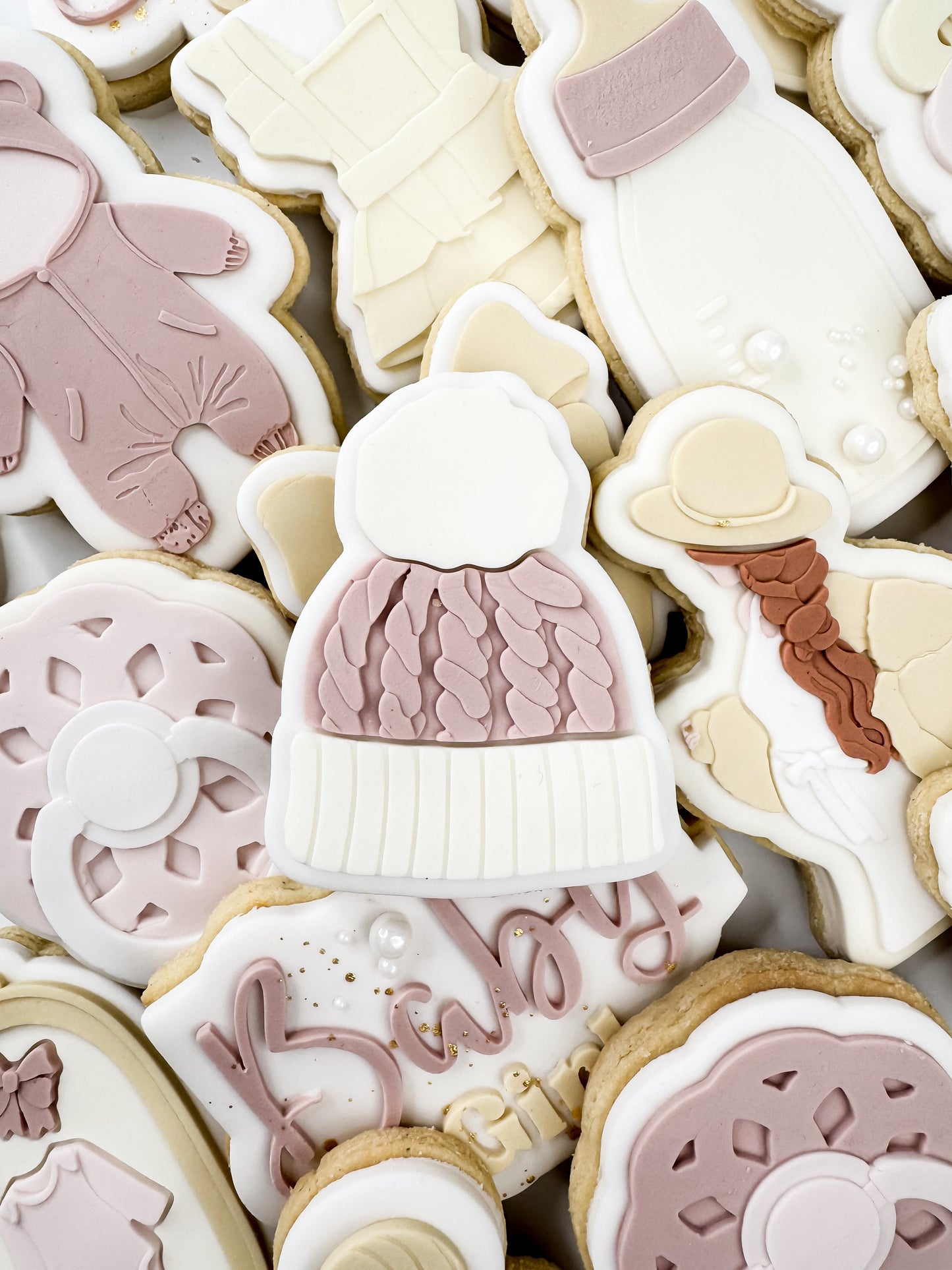 Knit Beanie Cookie Cutter & Stamp