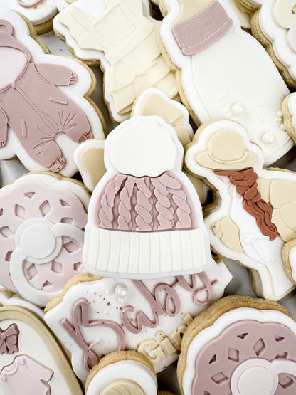 Knit Beanie Cookie Cutter & Stamp