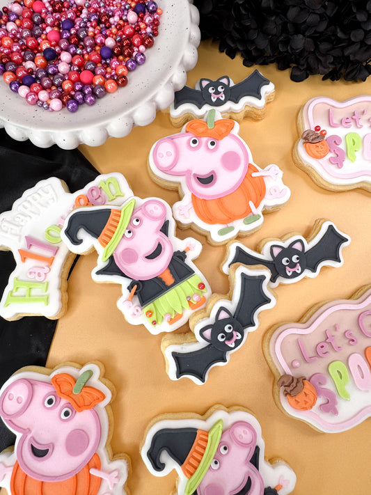 Piggy Bat Cookie Cutter & Stamp