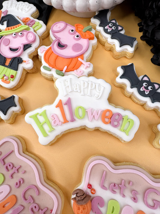 Happy Halloween Cookie Cutter & Stamp