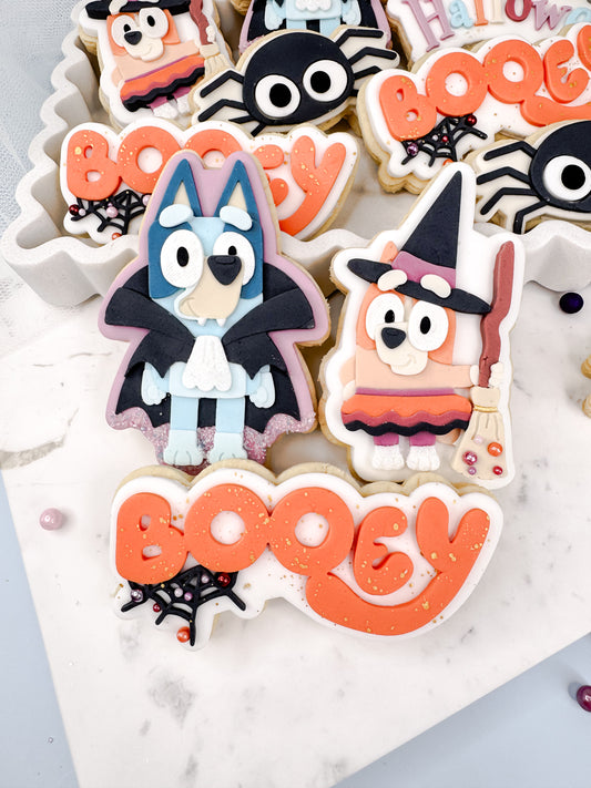 Orange Dog Witch Cookie Cutter & Stamp