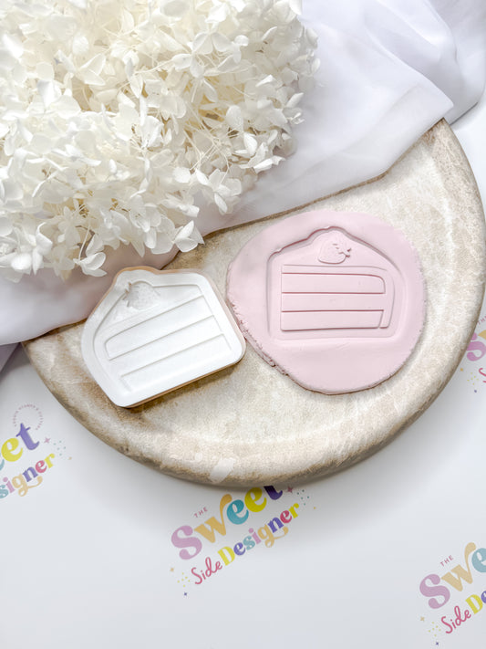 Shortcake Emoji Cookie Cutter & Stamp