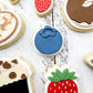 Blueberry Cookie Cutter & Stamp