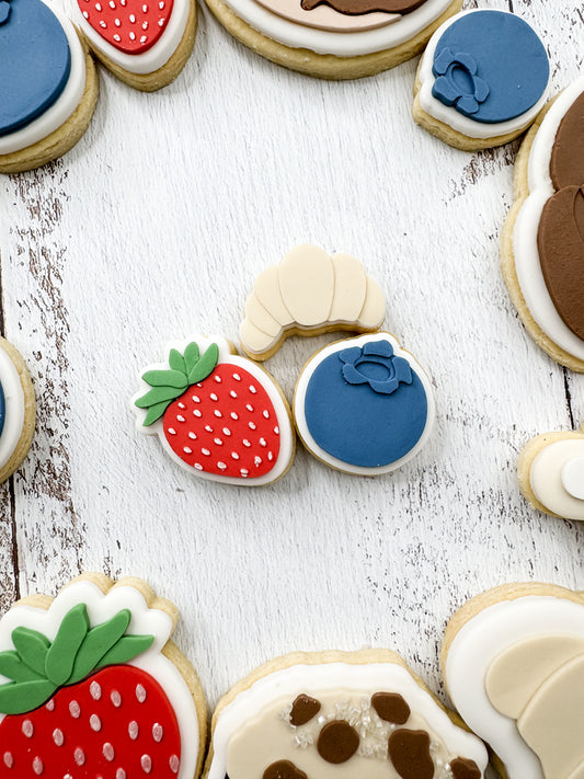 Mini Brunch Cookie Cutters & Stamps
