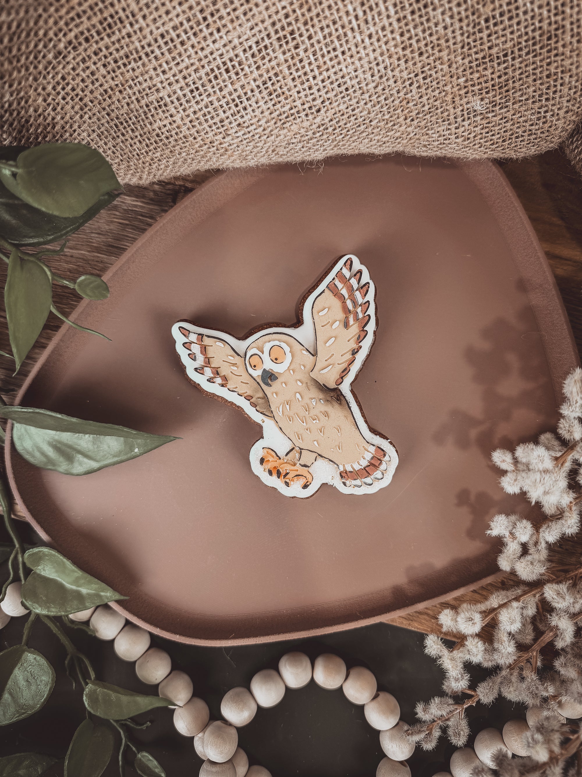 Storybook Owl Cookie Cutter &amp; Stamp