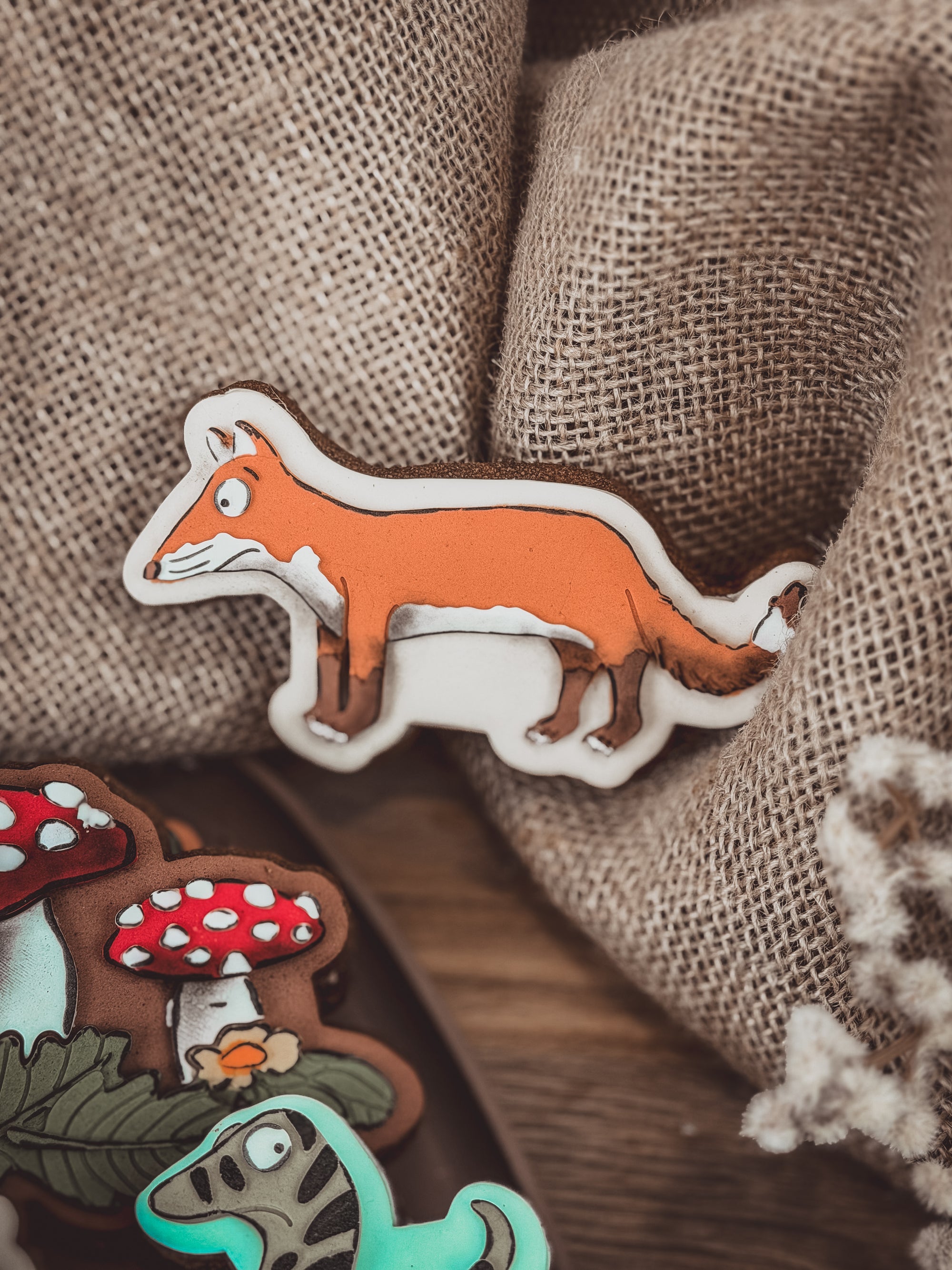 Storybook Fox Cookie Cutter &amp; Stamp