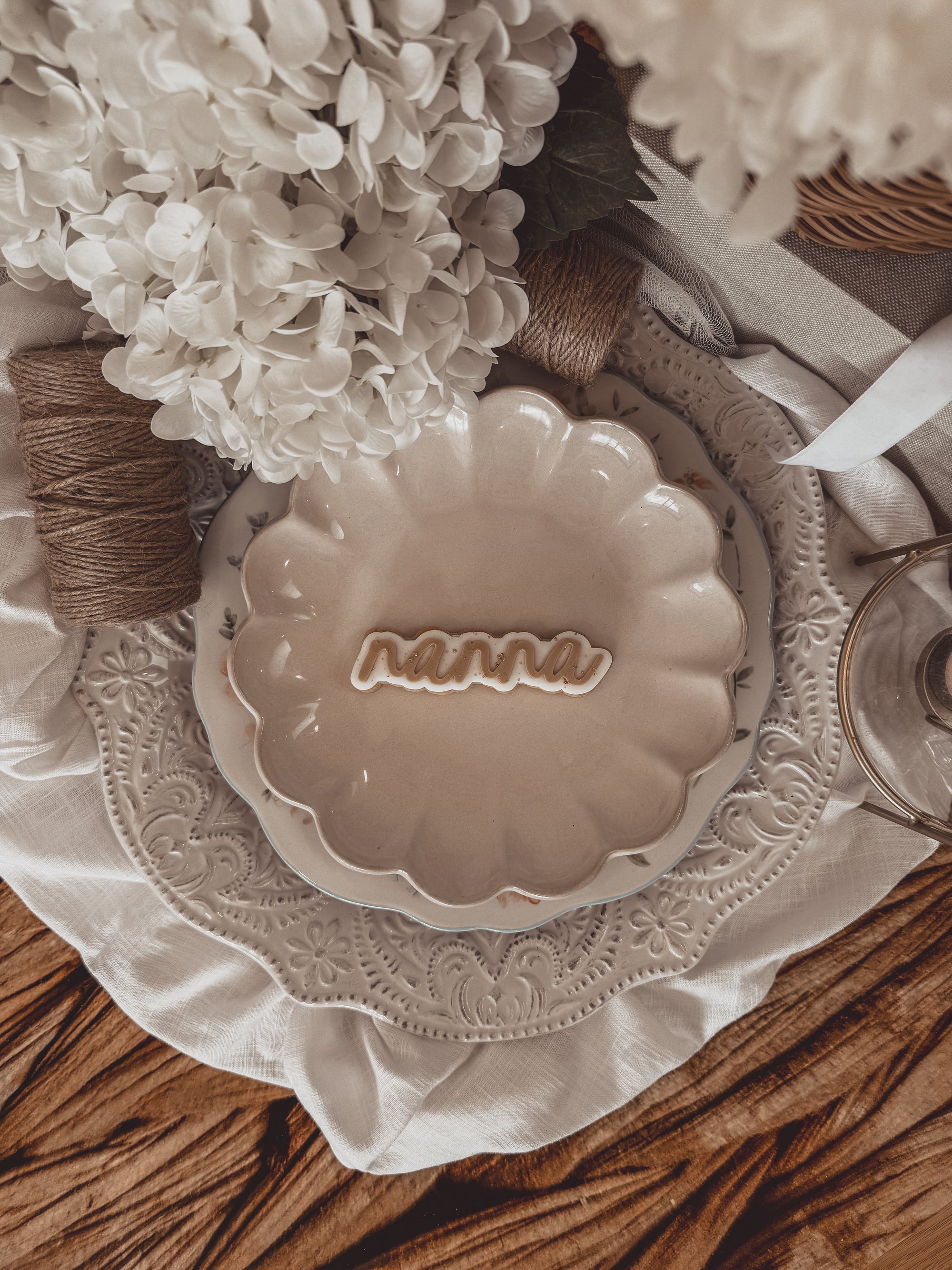 Nanna Cookie Cutter &amp; Stamp