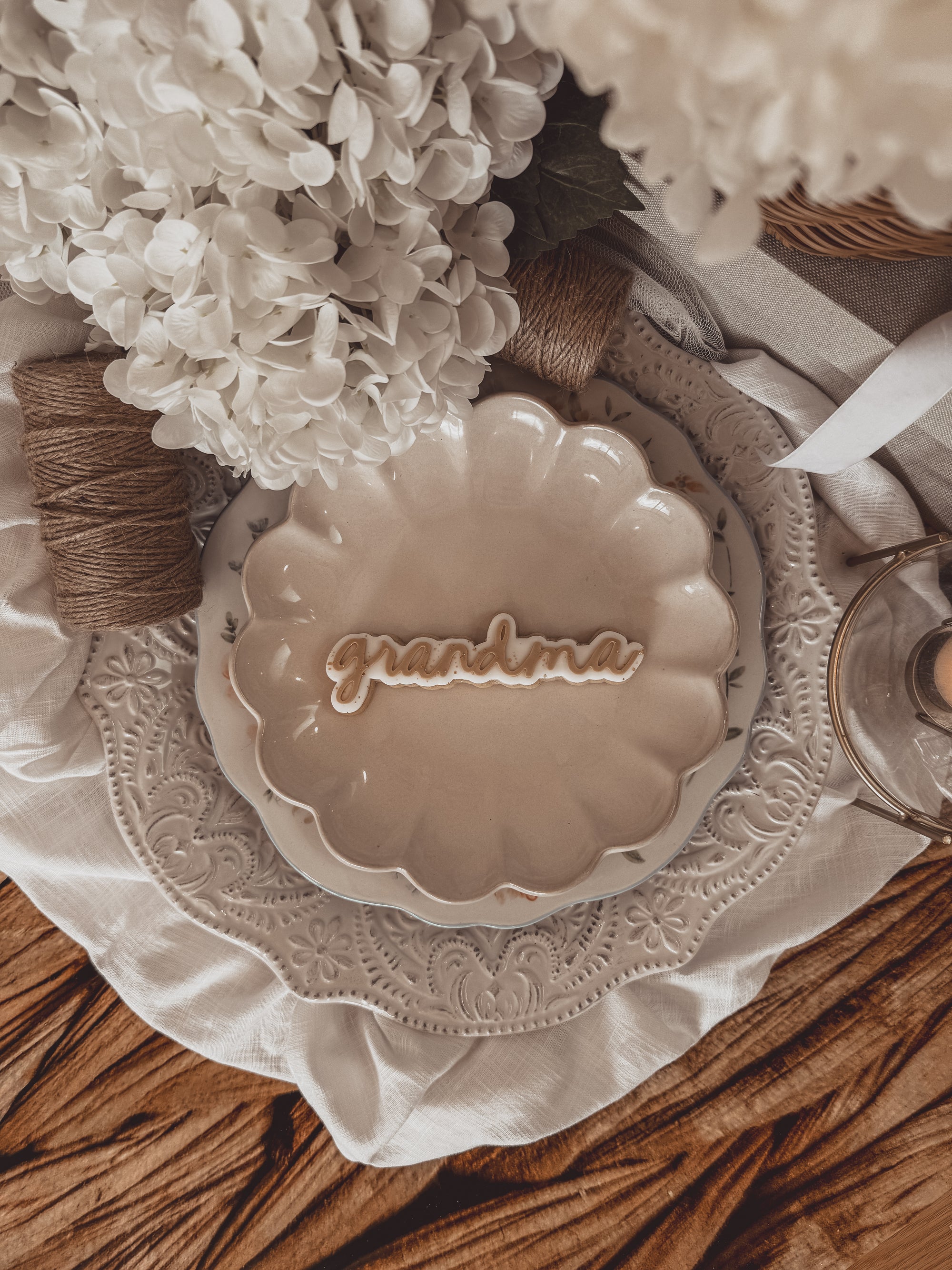 Grandma Cookie Cutter &amp; Stamp