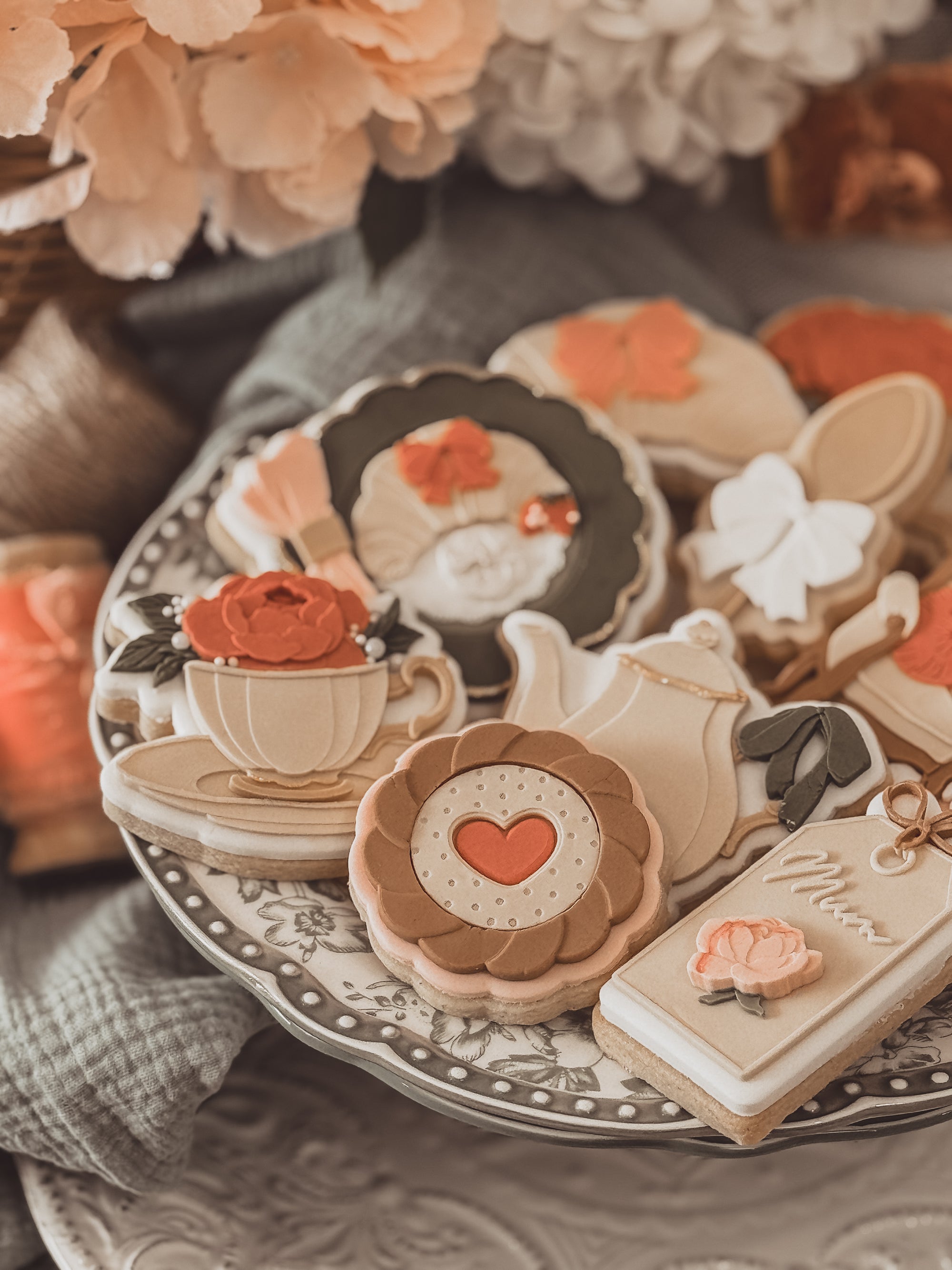 Linzer Biscuit Cookie Cutter &amp; Stamp