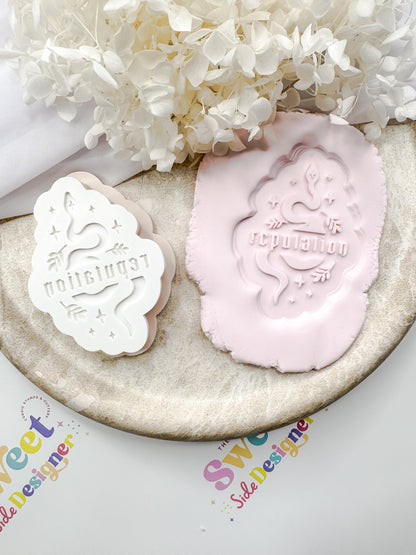 Taylor Swift Reputation Snake Cookie Cutter & Stamp
