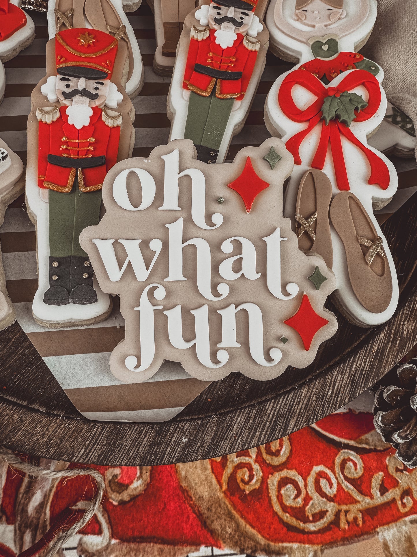 Oh What Fun Cookie Cutter & Stamp