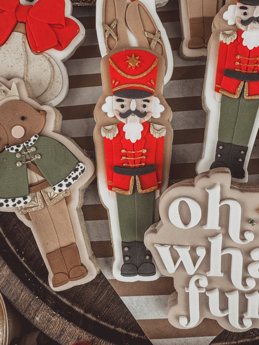 Nutcracker Cookie Cutter & Stamp