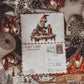 Vintage Elf Postcard Double Sided Cookie Backing Card (QTY 5)
