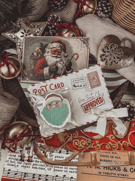 Classic Santa Face Cookie Cutter & Stamp