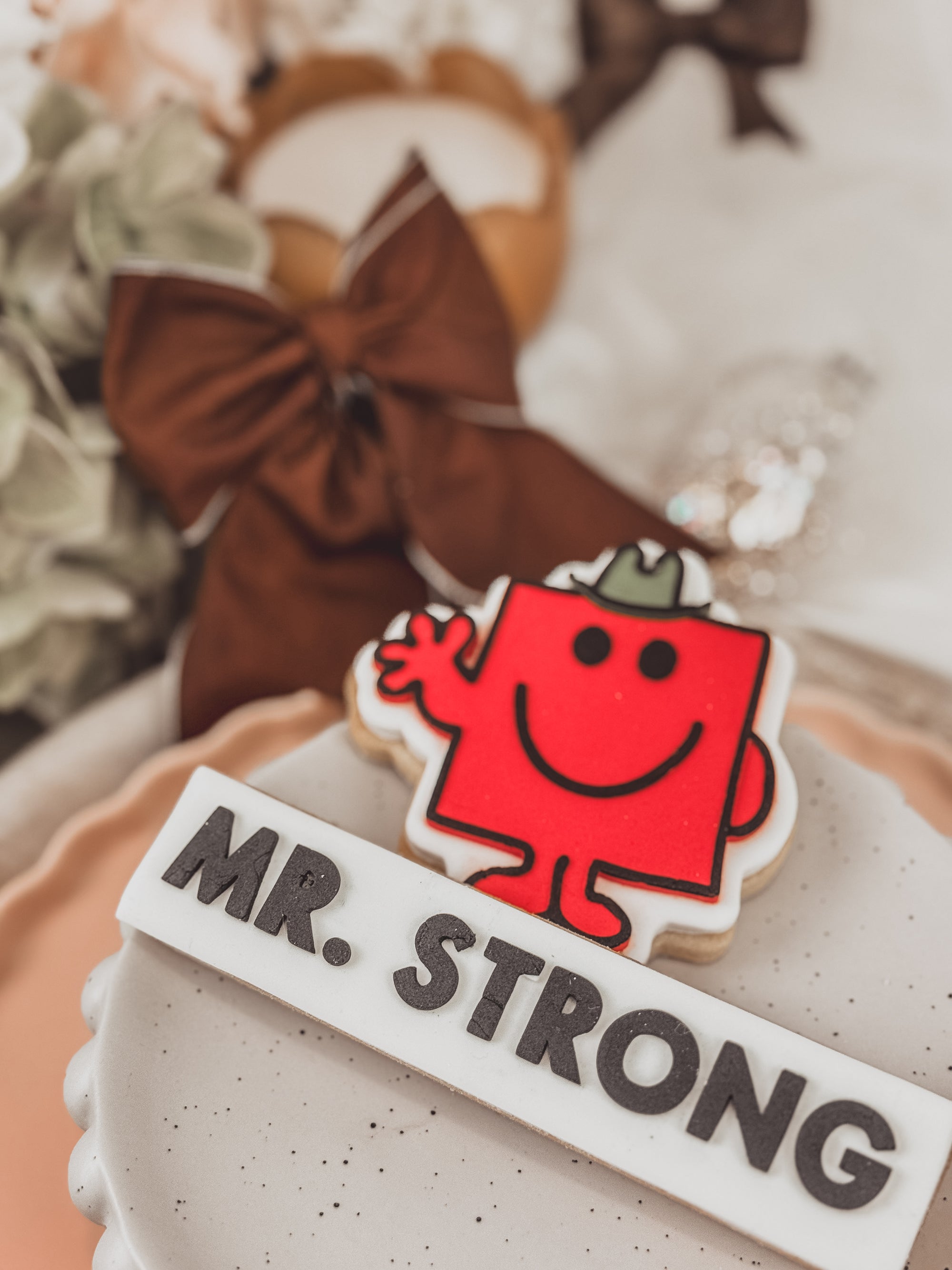 Strong Character Cookie Cutter &amp; Stamp