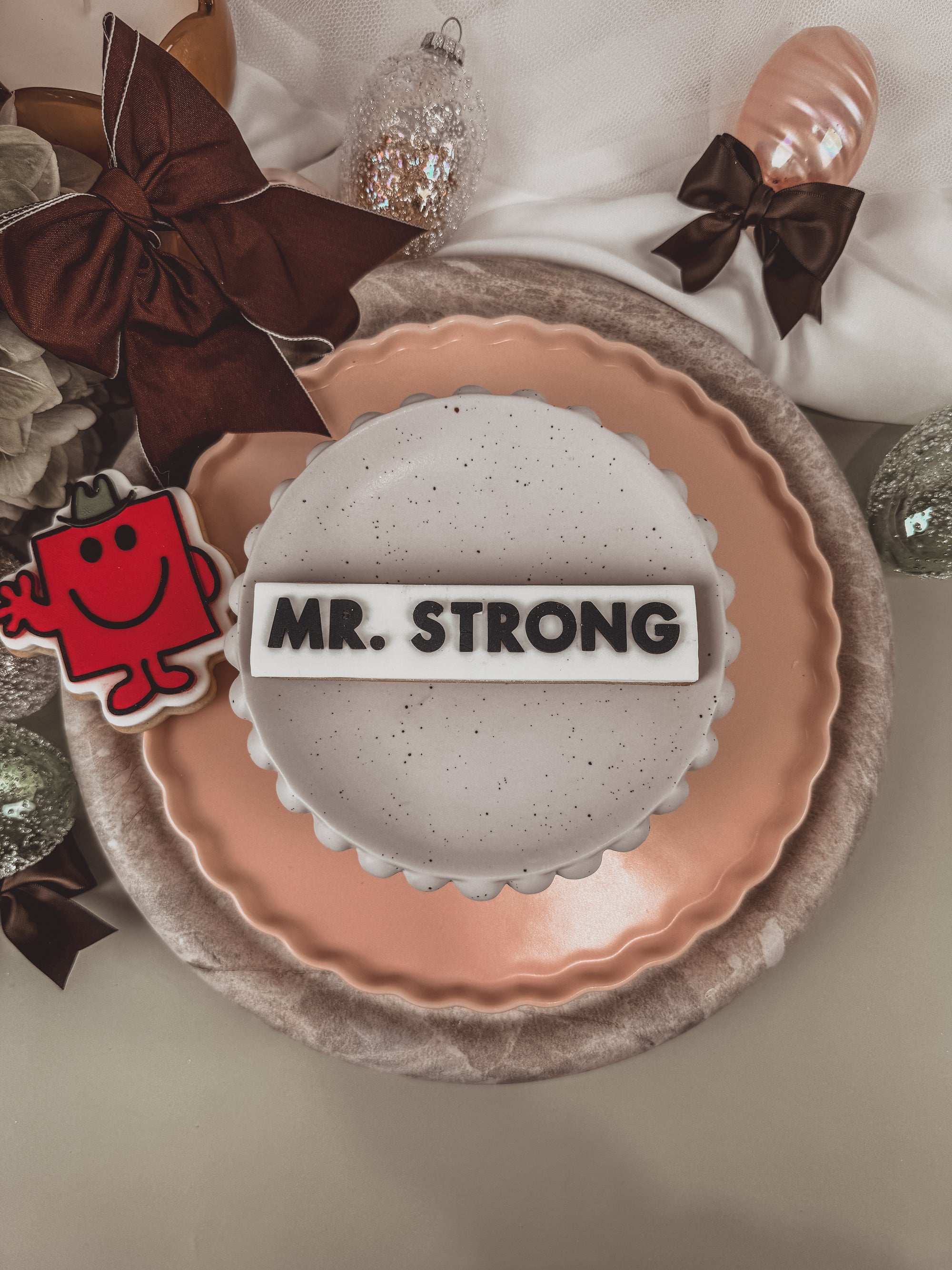 Strong Character Cookie Cutter &amp; Stamp