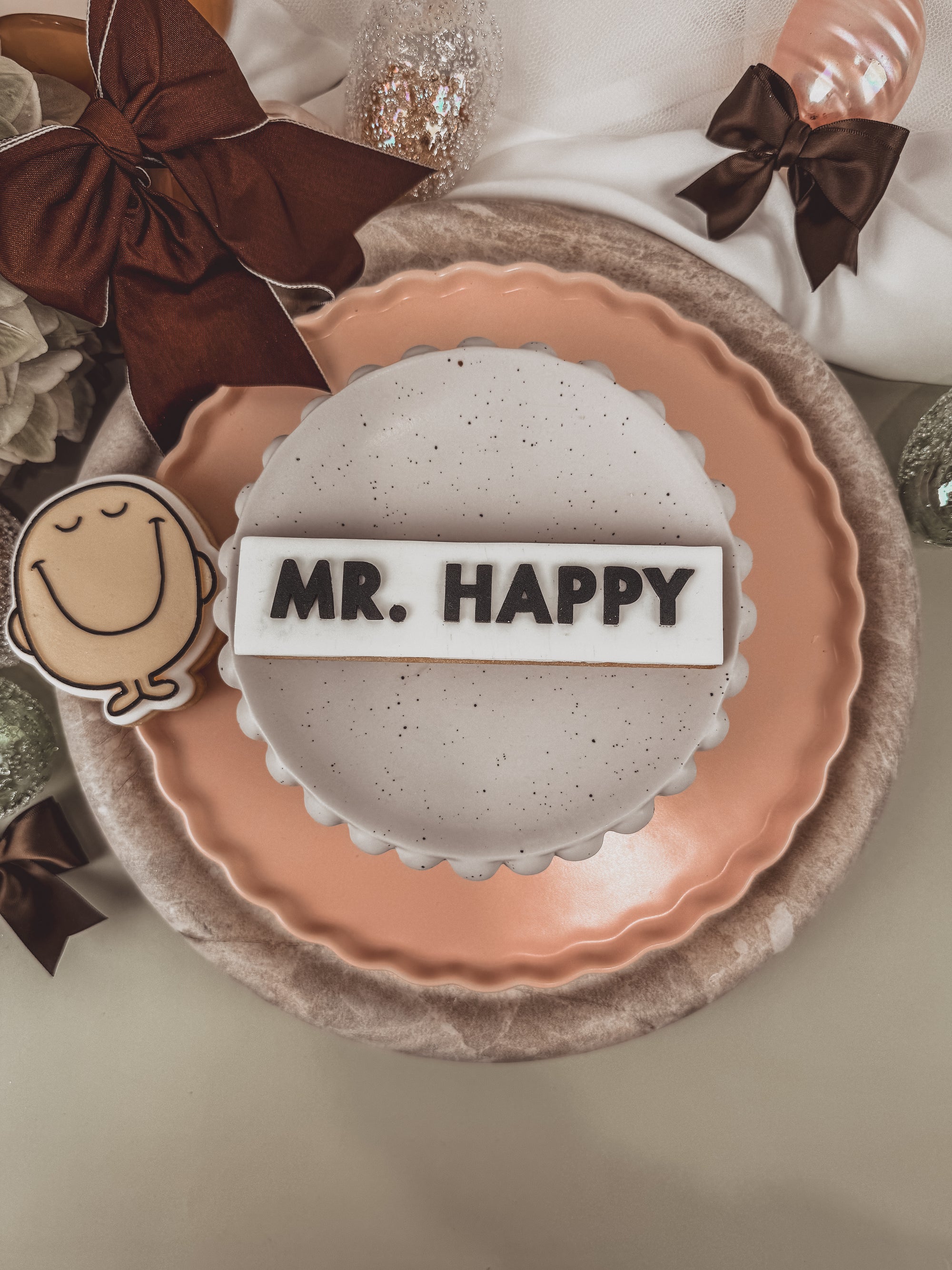 Happy Cookie Cutter &amp; Stamp