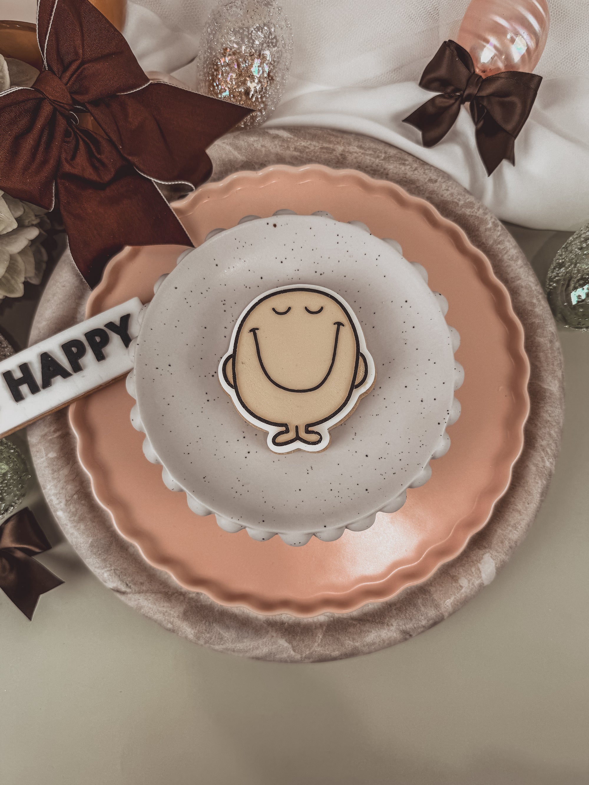 Happy Cookie Cutter &amp; Stamp