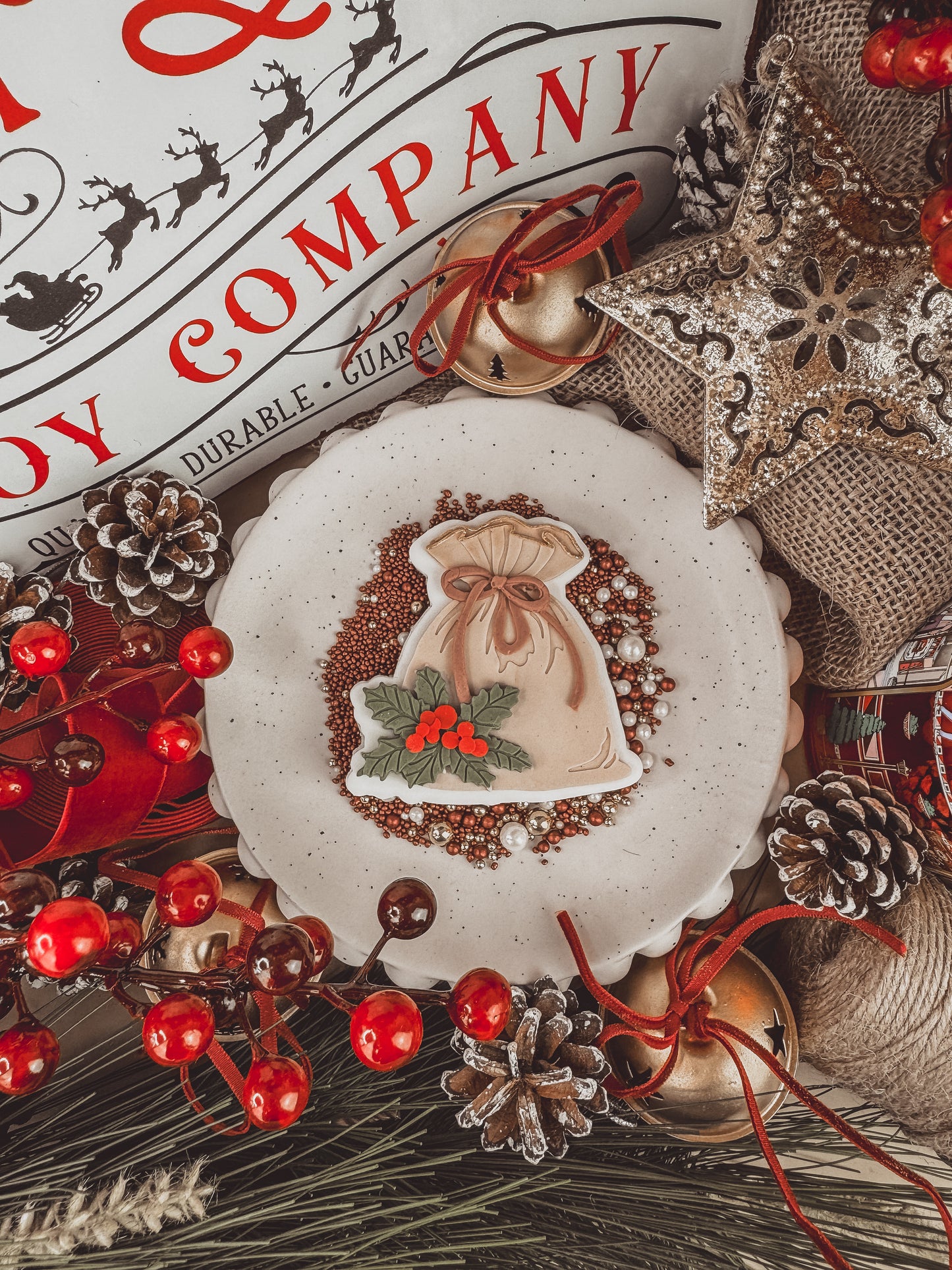 Santa's Sack Cookie Cutter & Stamp