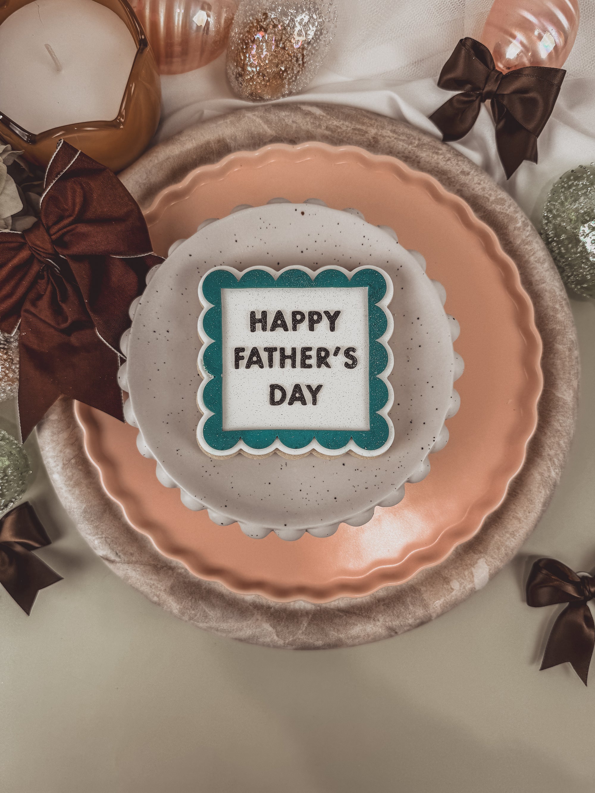 Happy Fathers Day HAPPY THEME Cookie Cutter &amp; Stamp