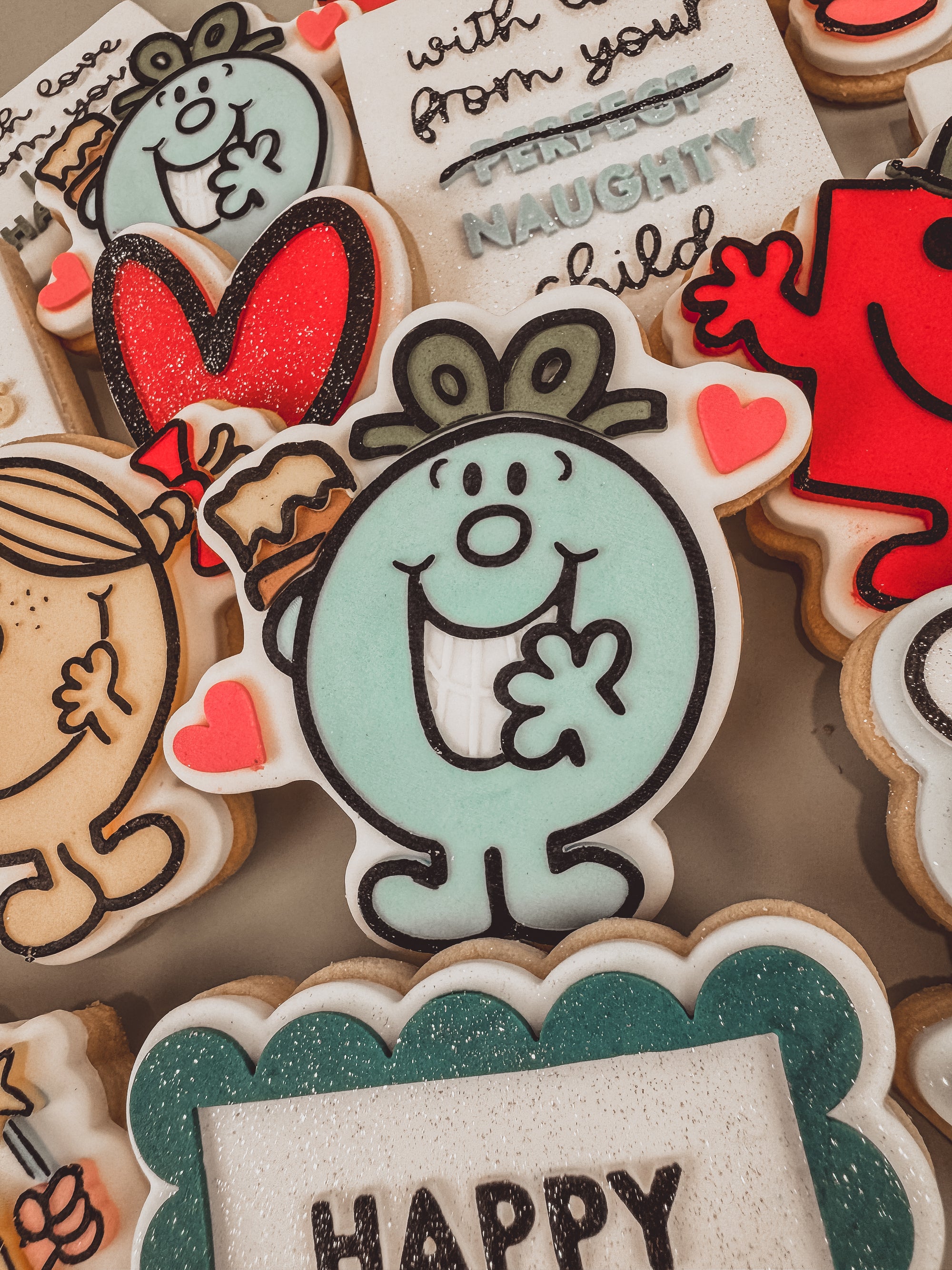 Naughty Character Cookie Cutter &amp; Stamp