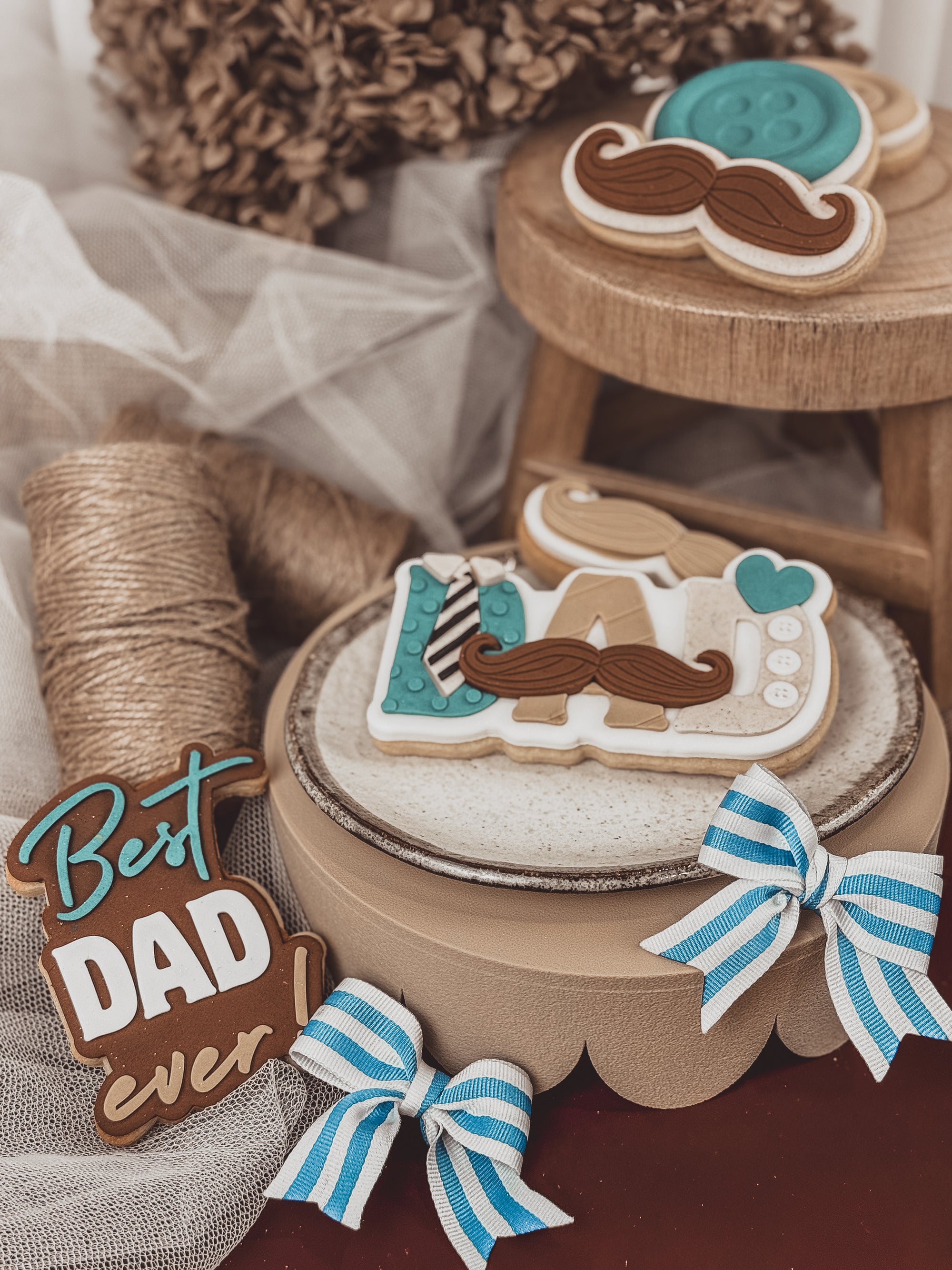 Moustache Cookie Cutter &amp; Stamp