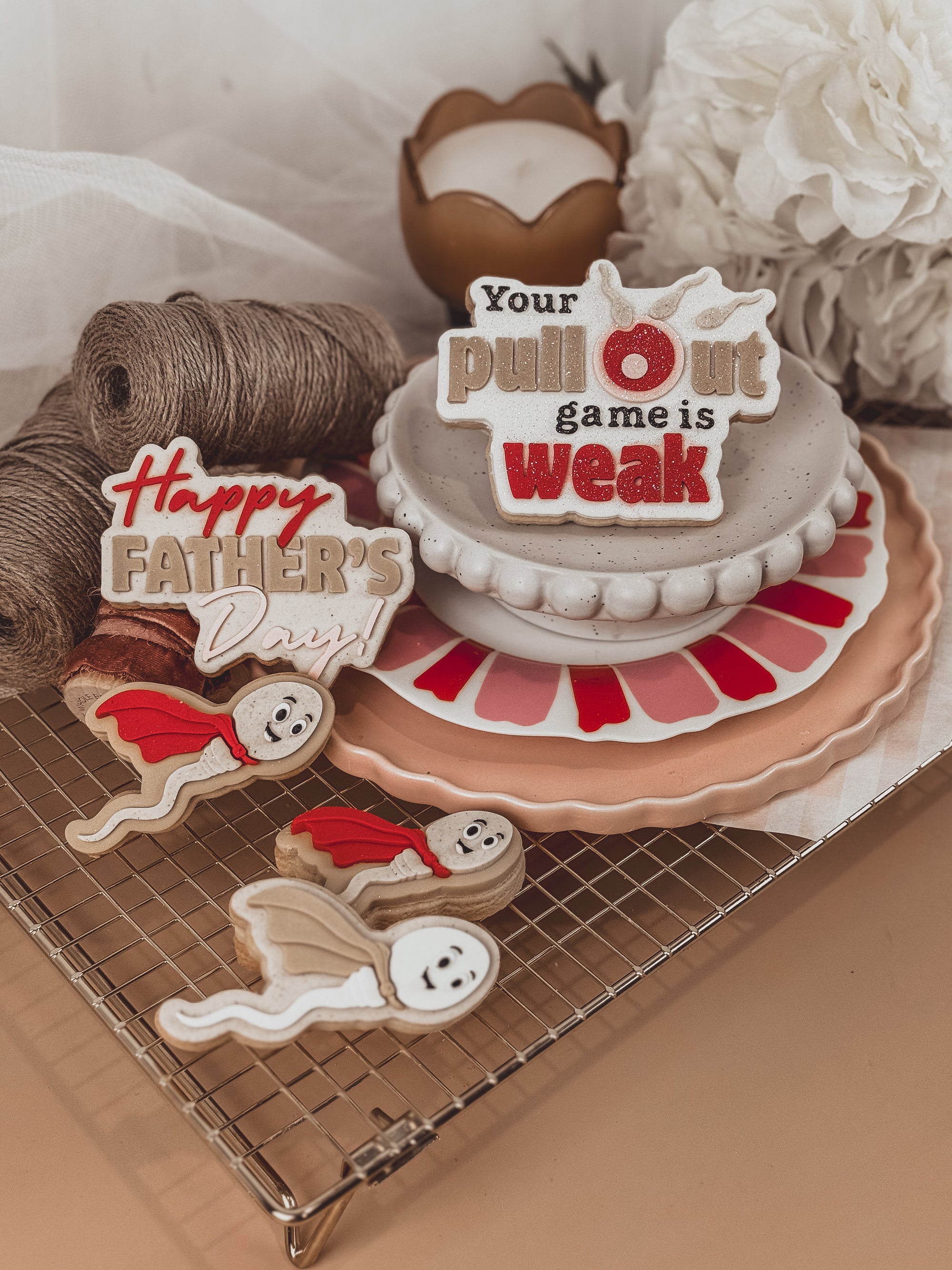 Super Sperm Cookie Cutter &amp; Stamp