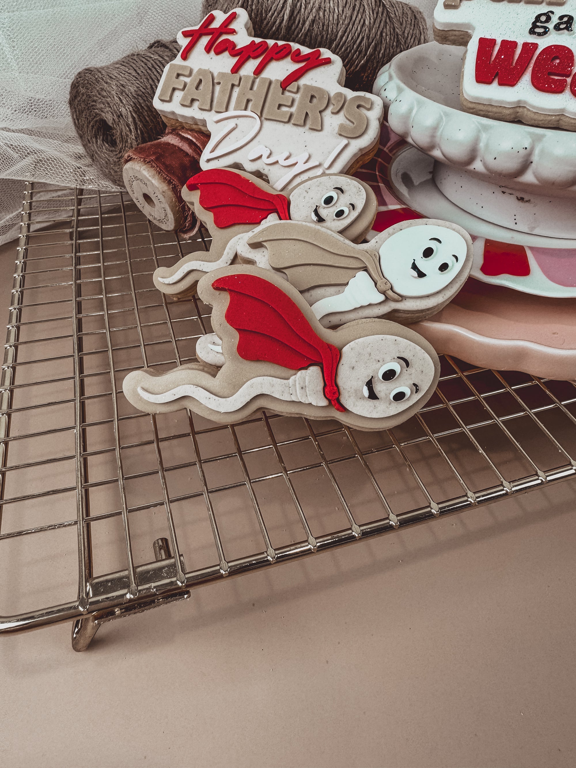 Super Sperm Cookie Cutter &amp; Stamp