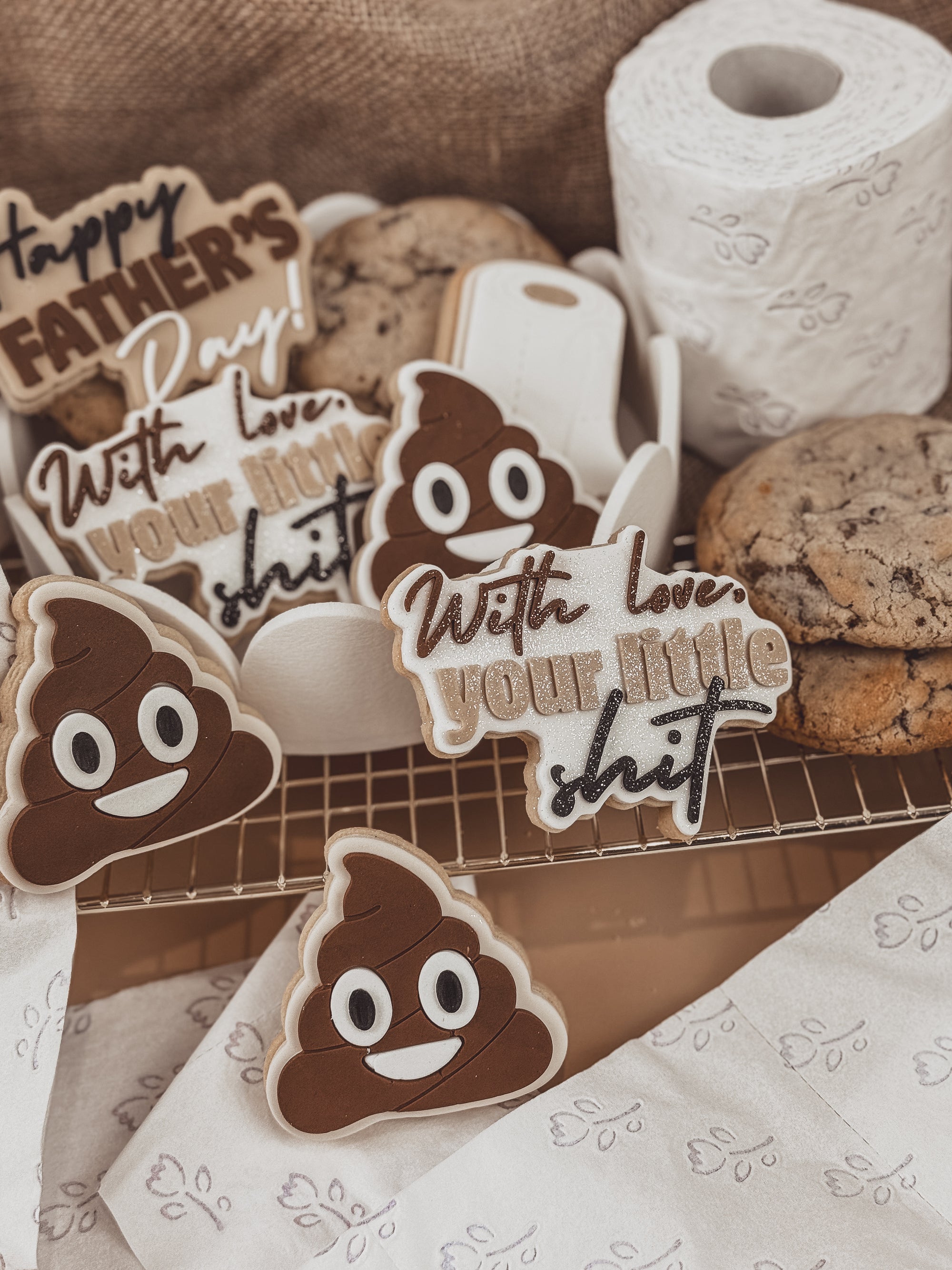 With Love, Your Little S**t Cookie Cutter &amp; Stamp