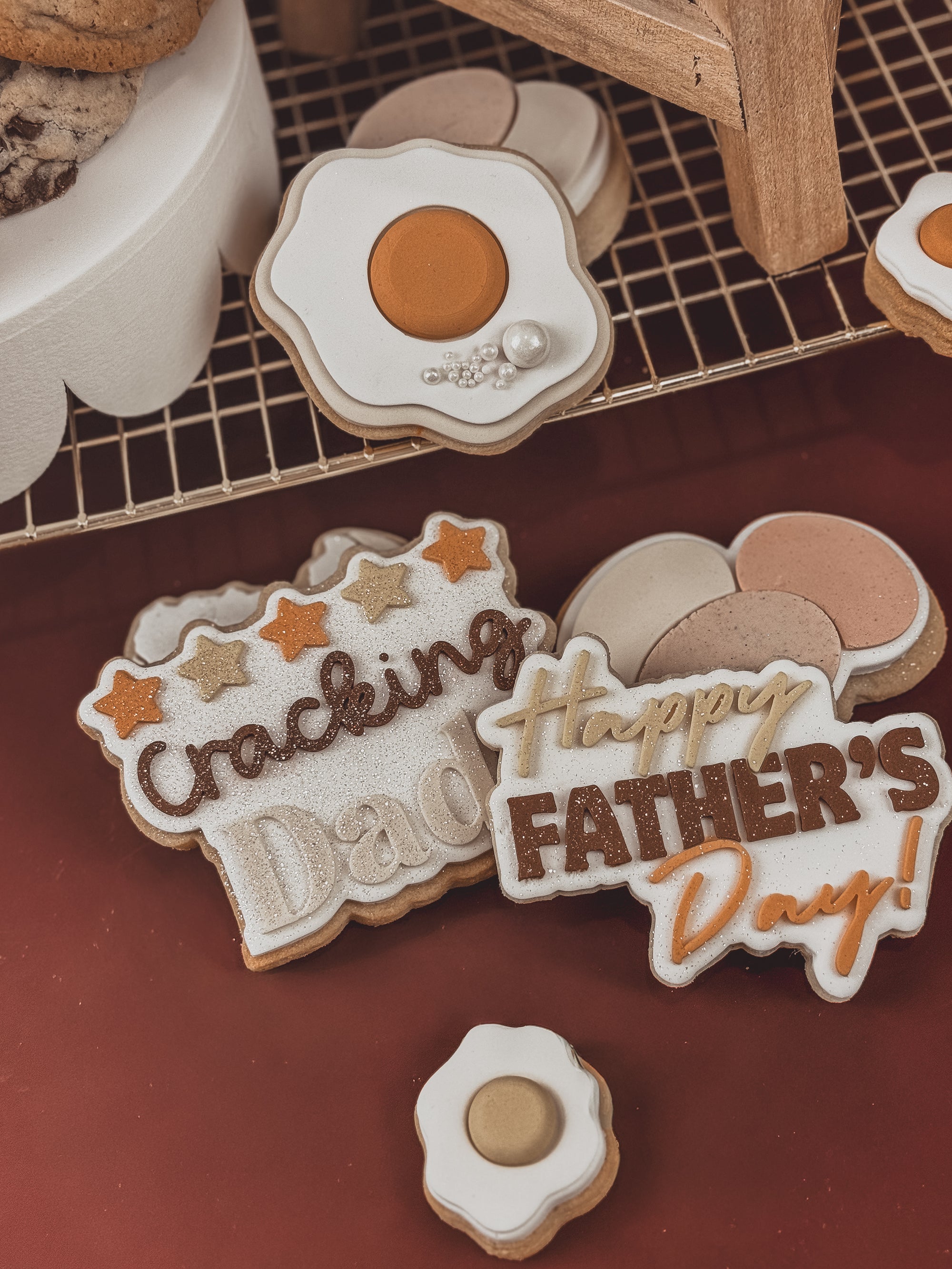 Happy Fathers Day NEW Cookie Cutter &amp; Stamp