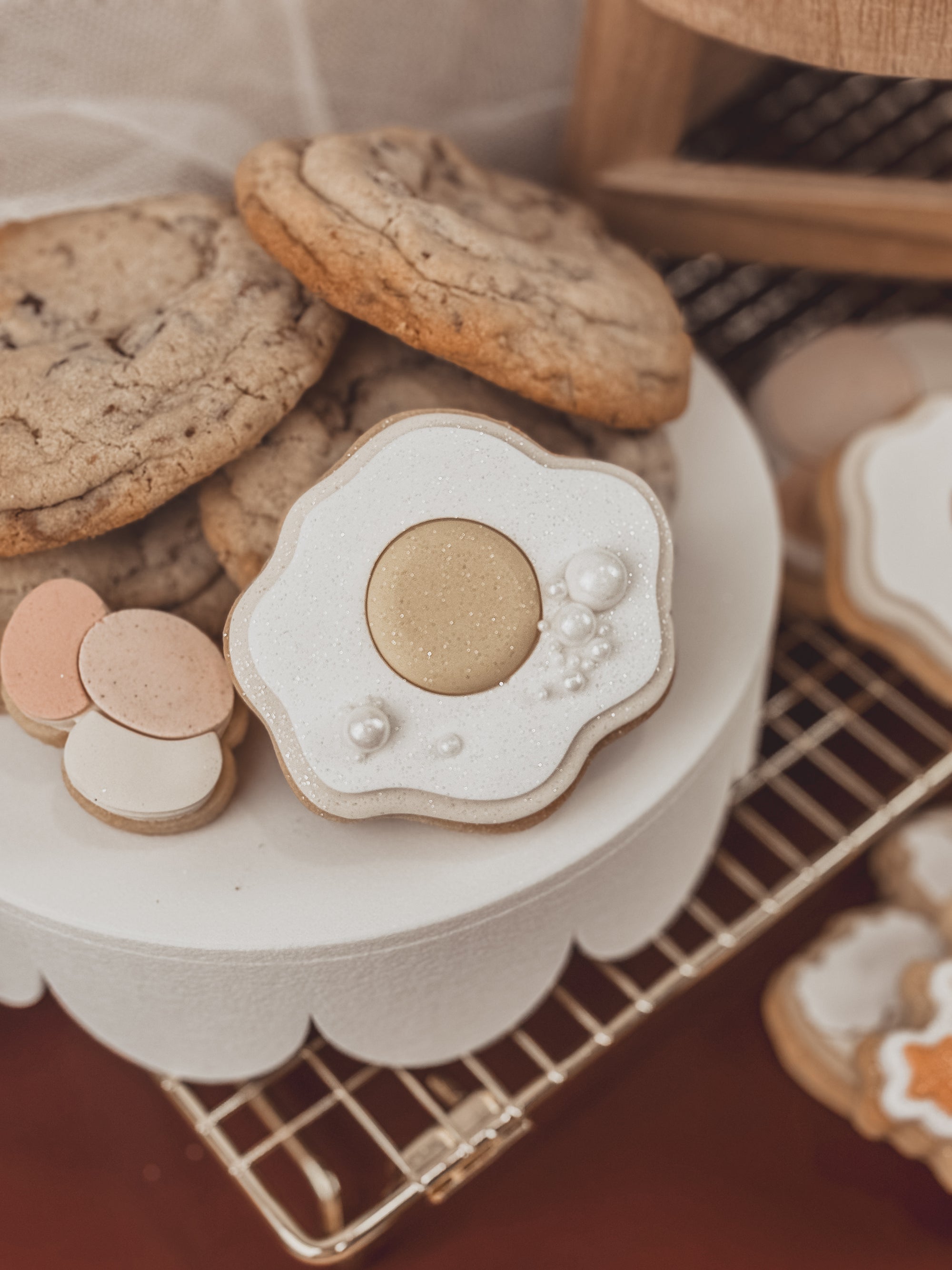 Fried Egg Cookie Cutter &amp; Stamp
