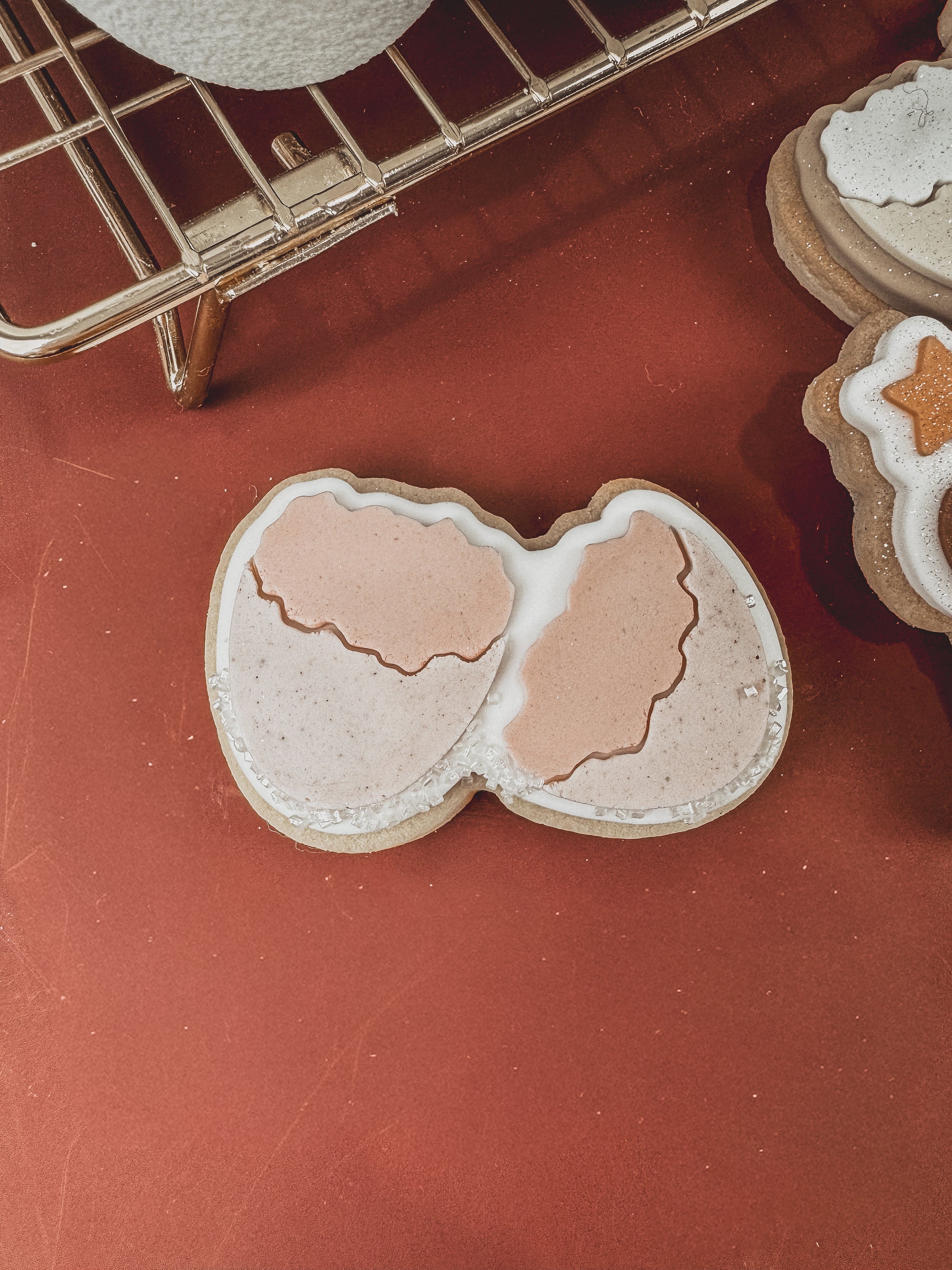 Cracked Eggs Cookie Cutter &amp; Stamp