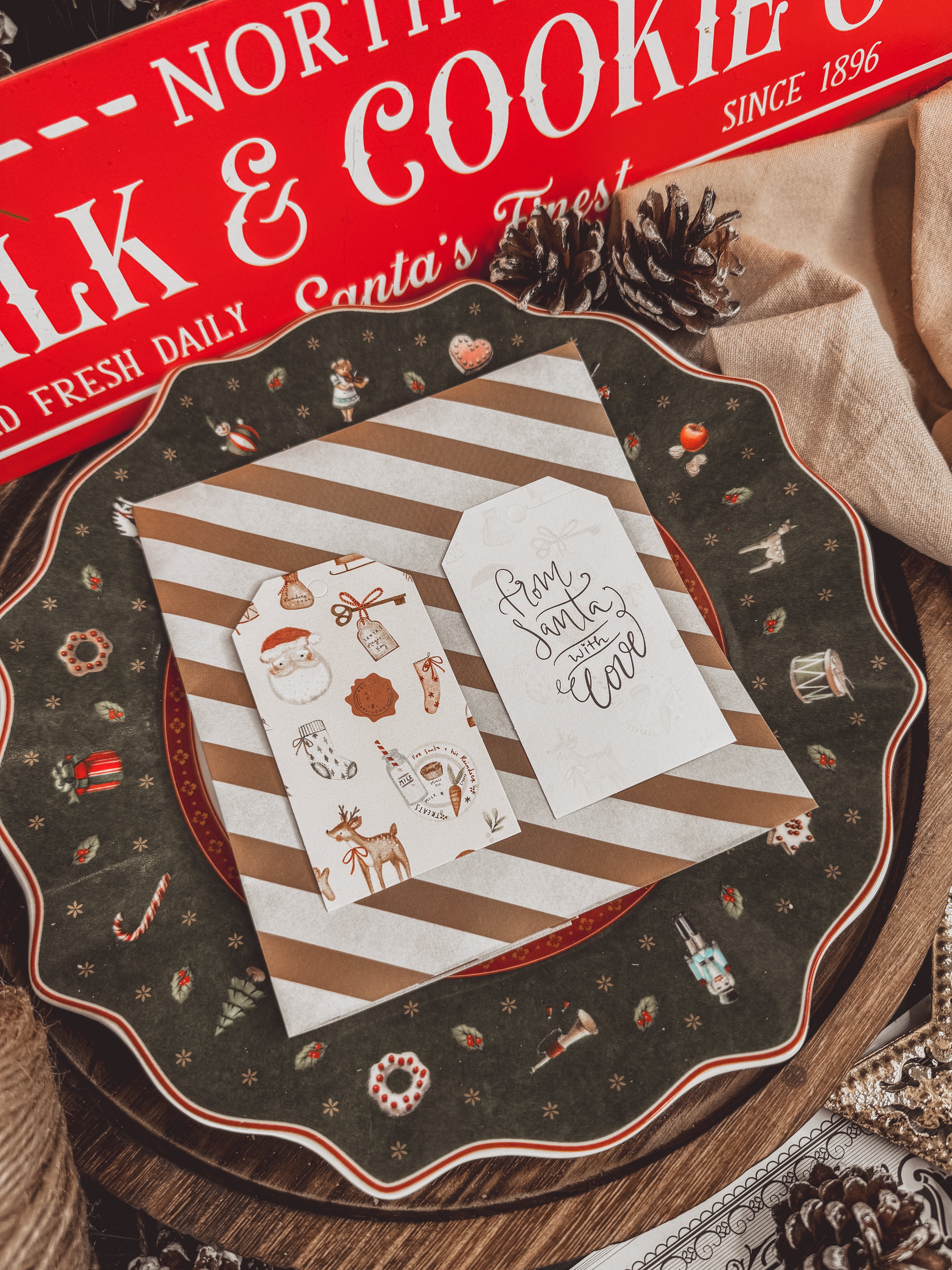 The Night Before Christmas Gift Tags (QTY 5) – The Sweet Side Designer