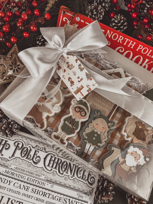 Elves Workshop Double Sided Gift Tags (QTY 5)