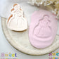 Princess Dress Cookie Cutter & Stamp