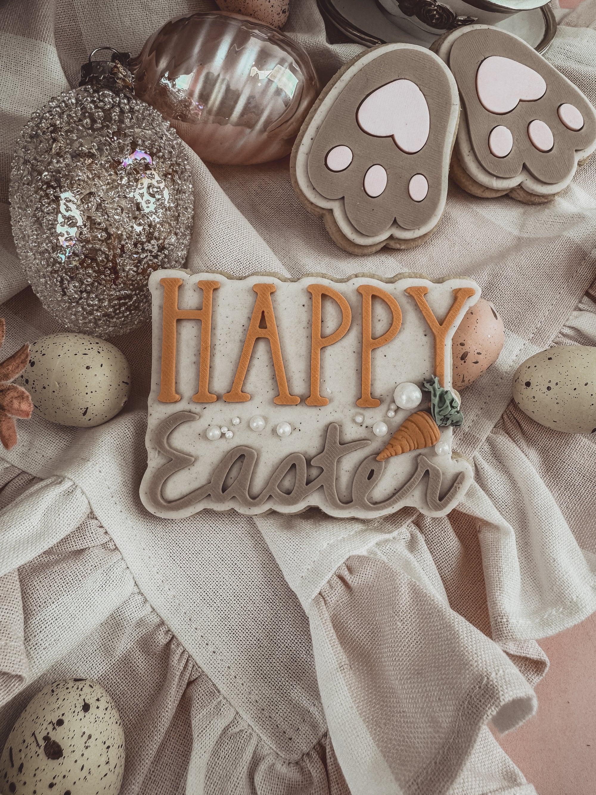 Happy Easter Cookie Cutter &amp; Stamp