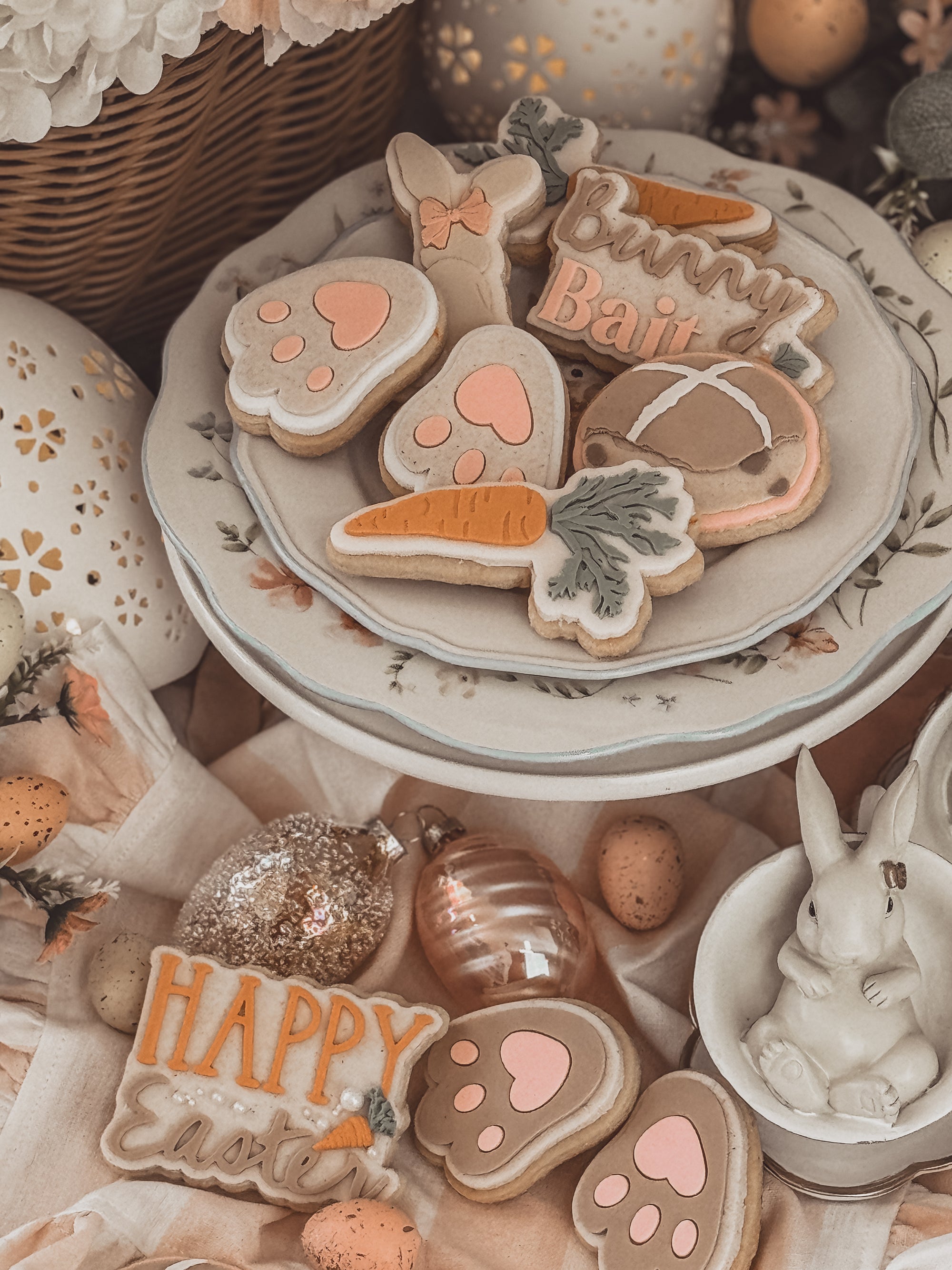 Bunny Footprints Cookie Cutter &amp; Stamp