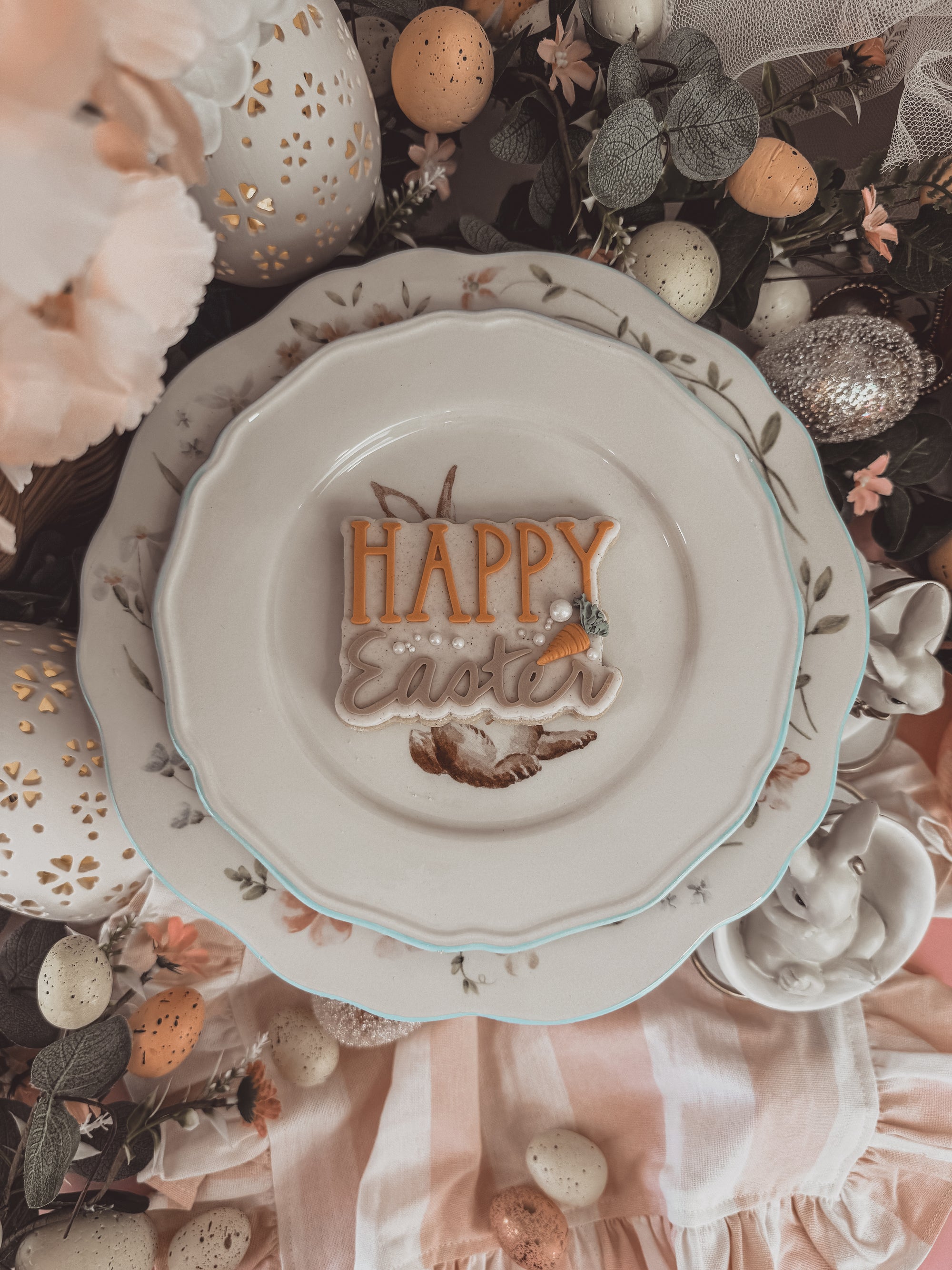 Happy Easter Cookie Cutter &amp; Stamp