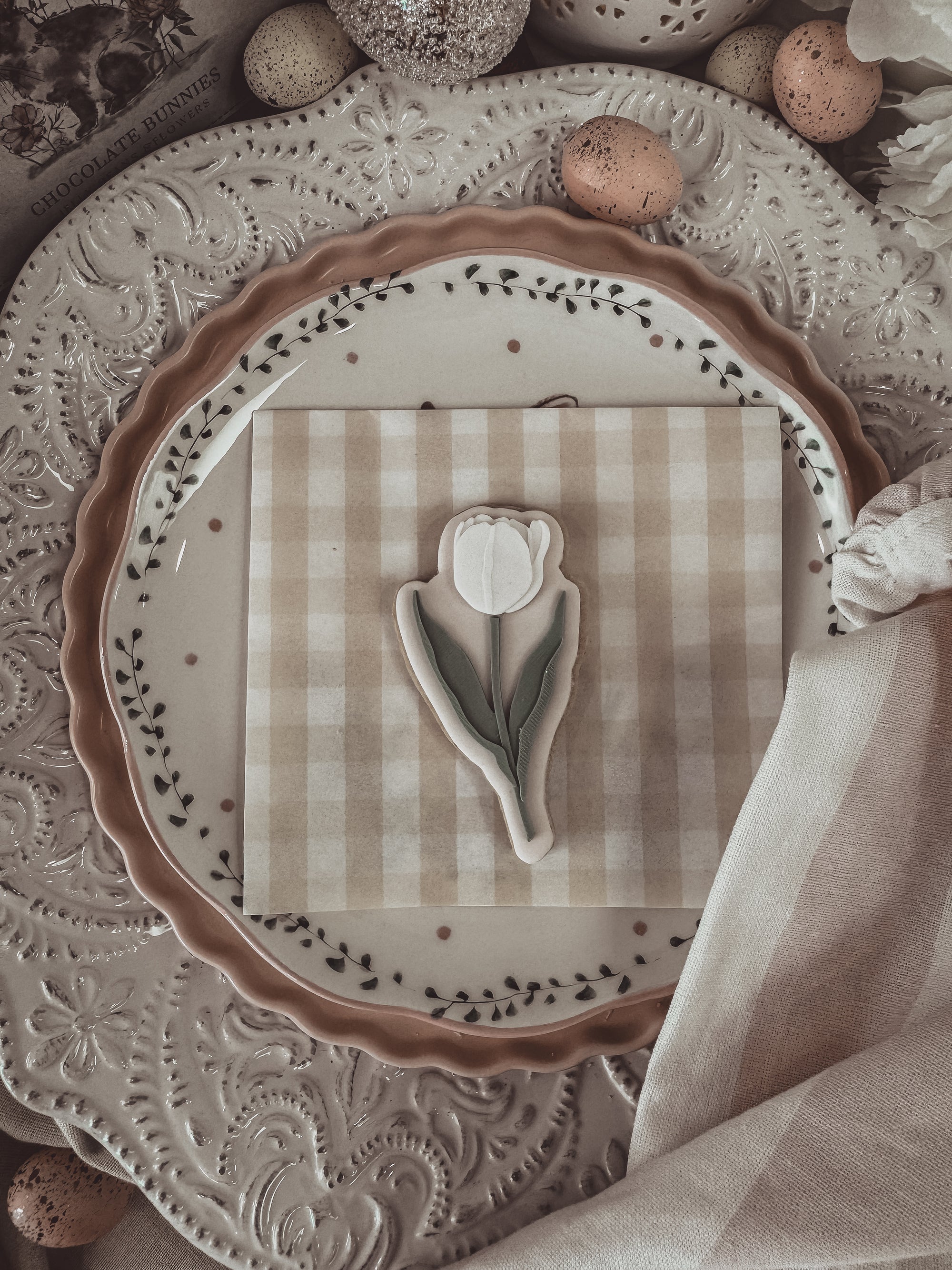 Tulip Cookie Cutter &amp; Stamp