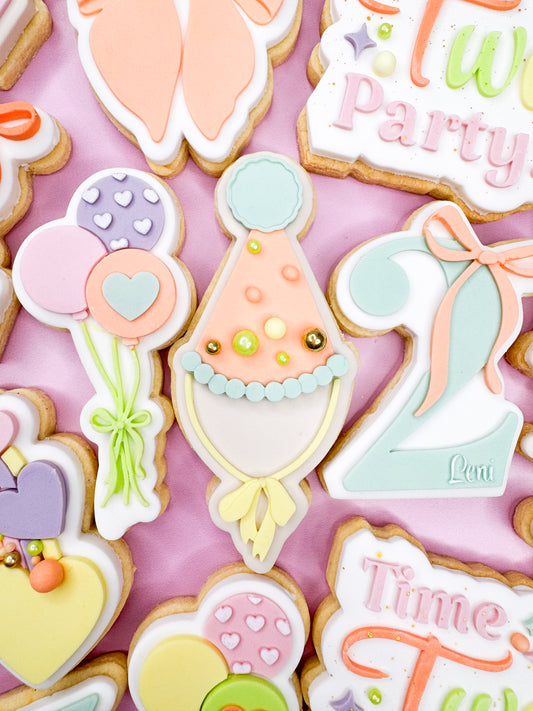 Plain Party Hat Cookie Cutter & Stamp