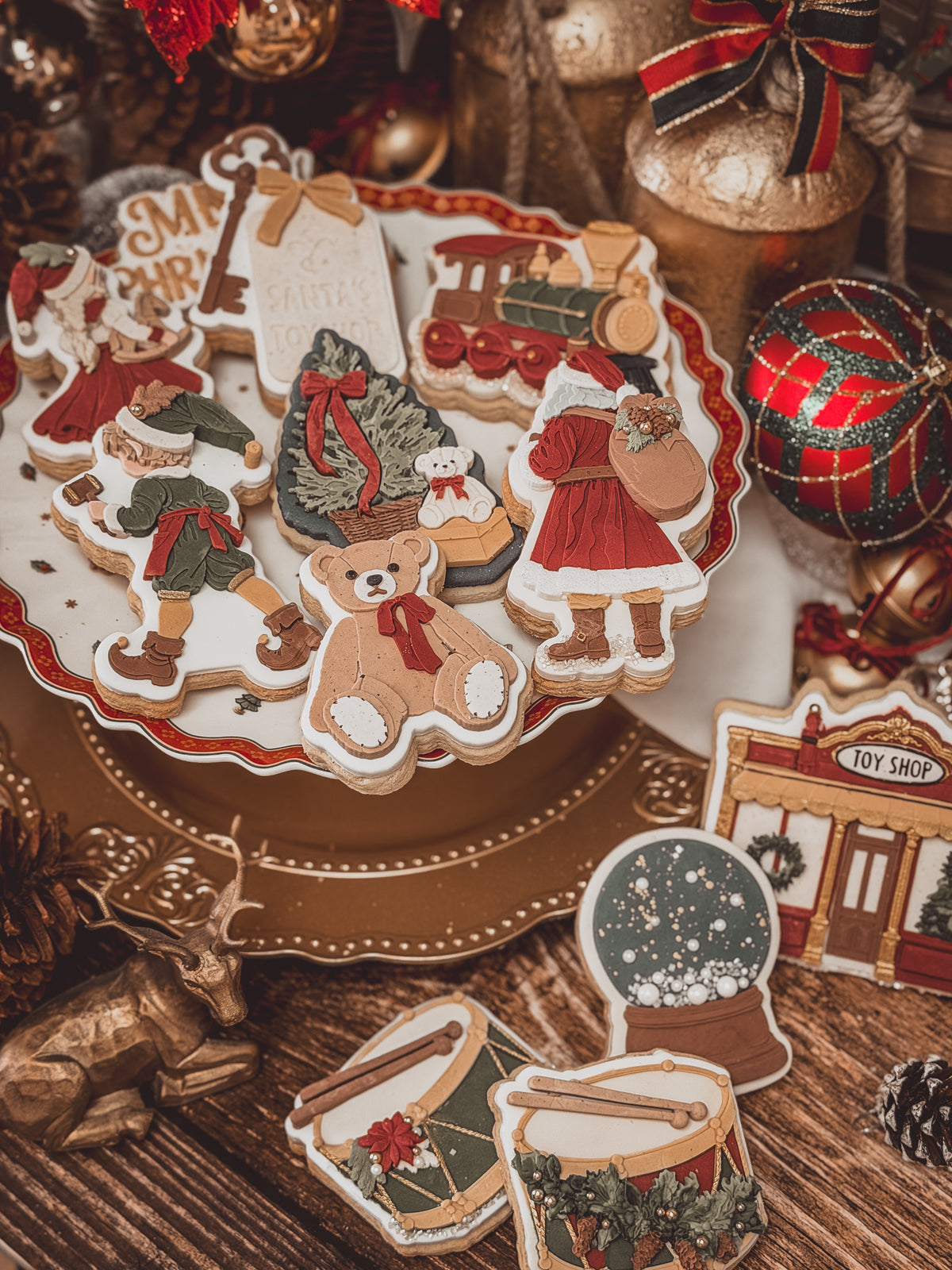 Toy Drum Cookie Cutter &amp; Stamp