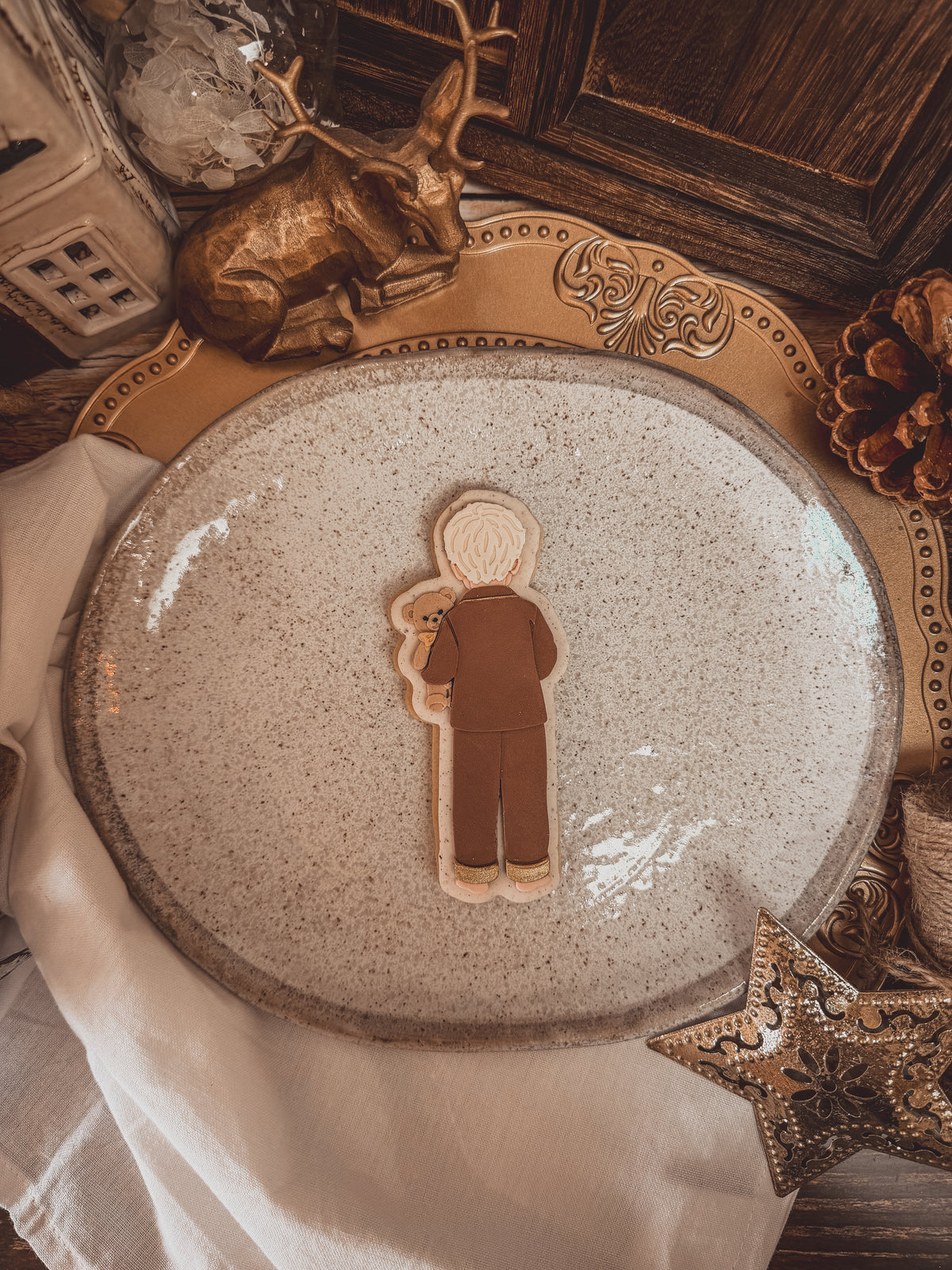 Little Boy Pyjamas Cookie Cutter &amp; Stamp